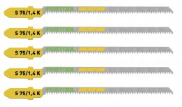 Festool 204267 Pack Of 5 Jigsaw Blades S 75/1,4 K/5 Wood Curves &pound;10.99